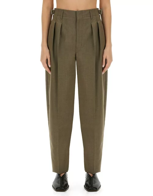 lemaire pants with pleat