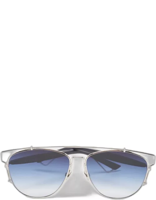 Dior Blue Gradient Technologic Aviator Sunglasse
