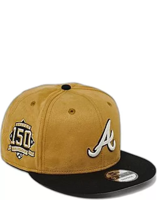 New Era Atlanta Braves MLB Suede 9FIFTY Snapback Hat