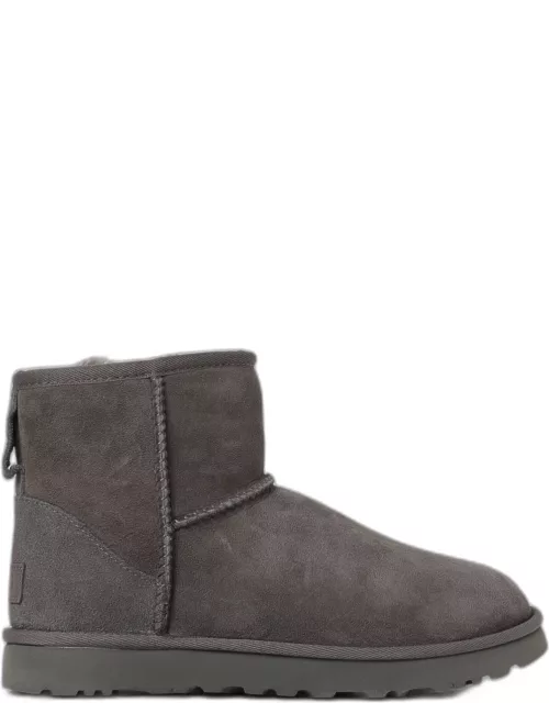 Flat Ankle Boots UGG Woman colour Grey