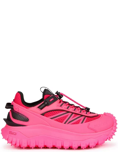 Moncler Trailgrip Panelled Gore-Tex Sneakers, Sneakers, Pink, Mesh