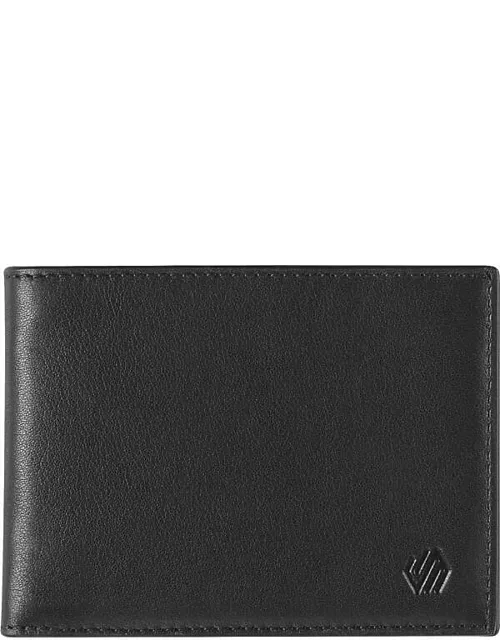 Johnston & Murphy Men's Billfold Wallet Black