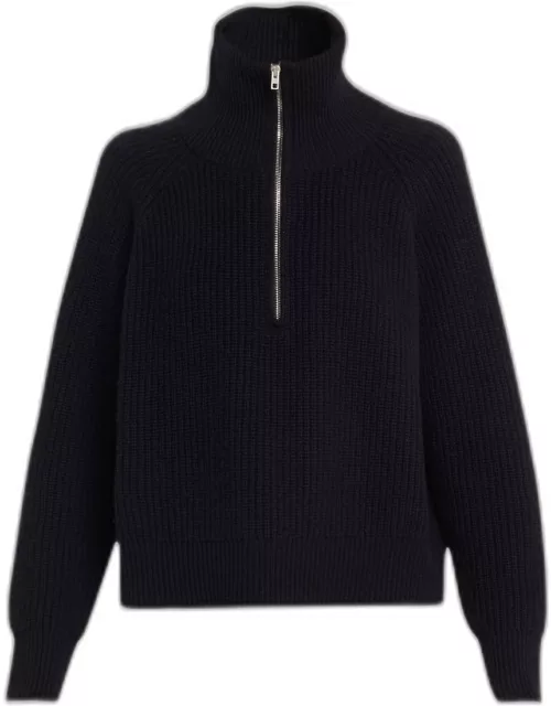 Garza High-Neck Cashmere Sweater