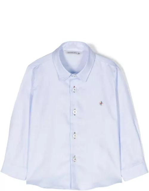 Manuel Ritz Shirt With Embroidery