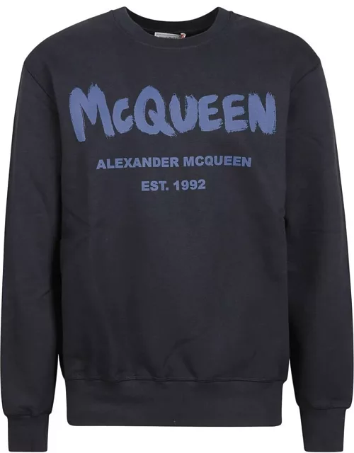 Alexander McQueen Cotton Logo Sweatshirt