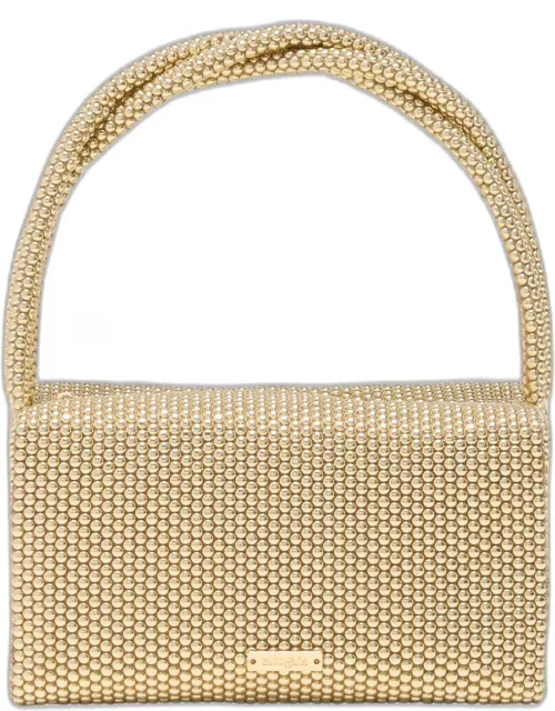 Sienna Mini Studded Top-Handle Bag