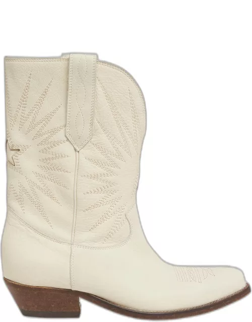 Wish Star Leather Western Boot