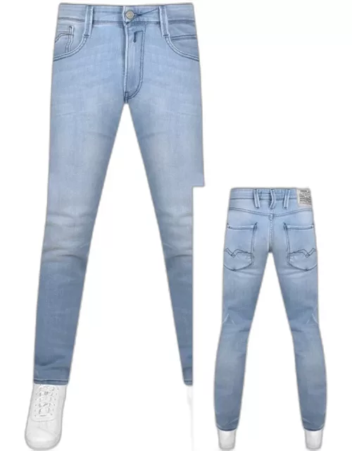Replay Anbass Jeans Light Wash Blue