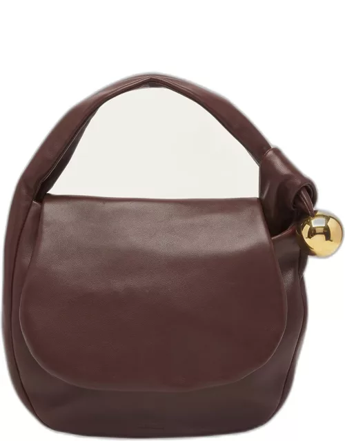 Sphere Flat Napa Leather Shoulder Bag
