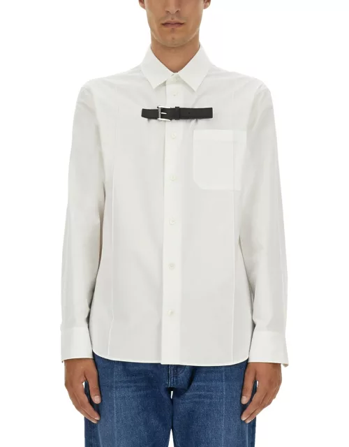 versace formal shirt with buckle