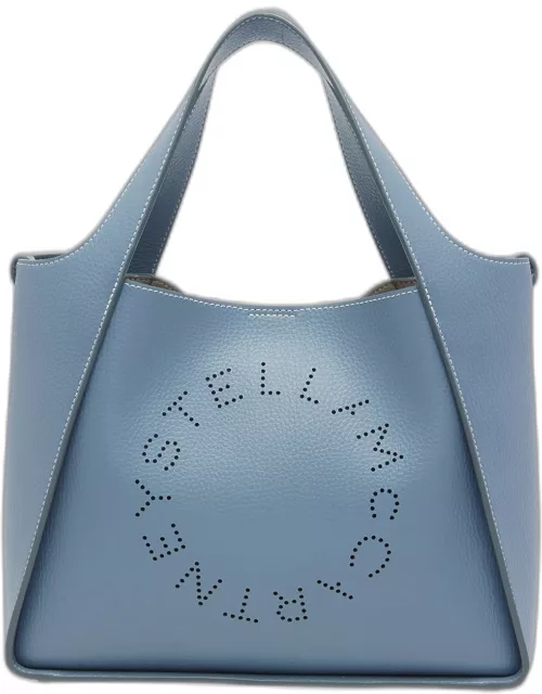 Perforated Logo Faux-Leather Crossbody Bag