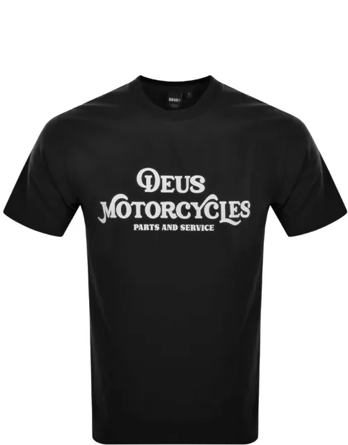 Deus Ex Machina Spurs T Shirt Black