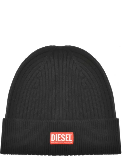 Diesel K Coder H Beanie Hat Black
