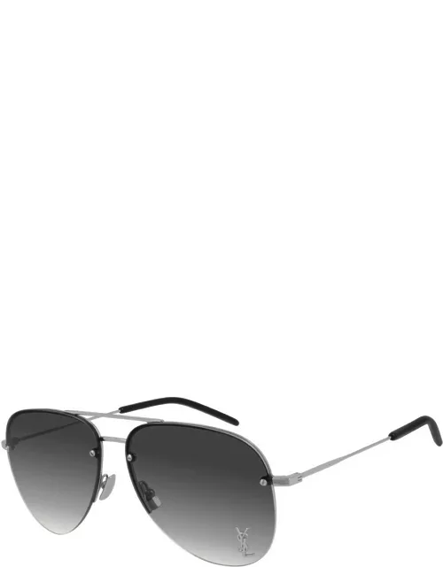 Saint Laurent Classic 11 M 005 Sunglasses Silver