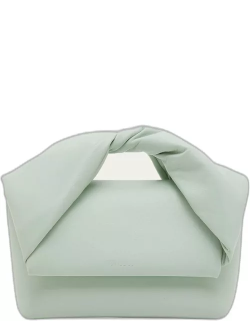 Midi Twister Leather Top-Handle Bag