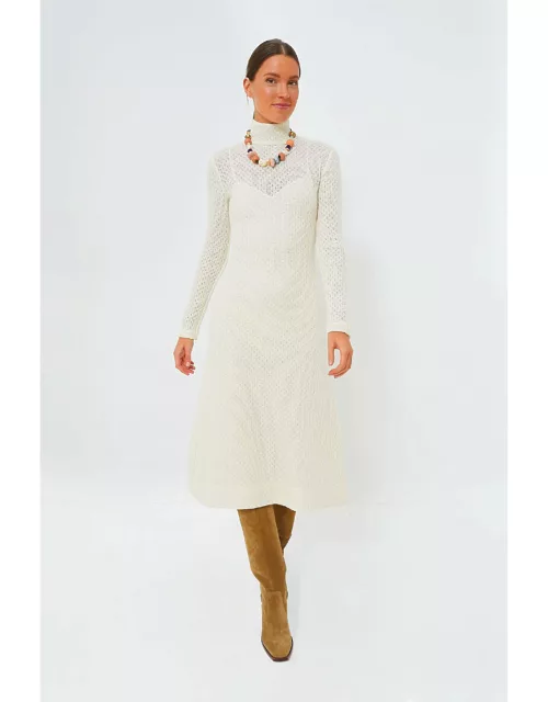 Ivory Marble Nona Knit Dres