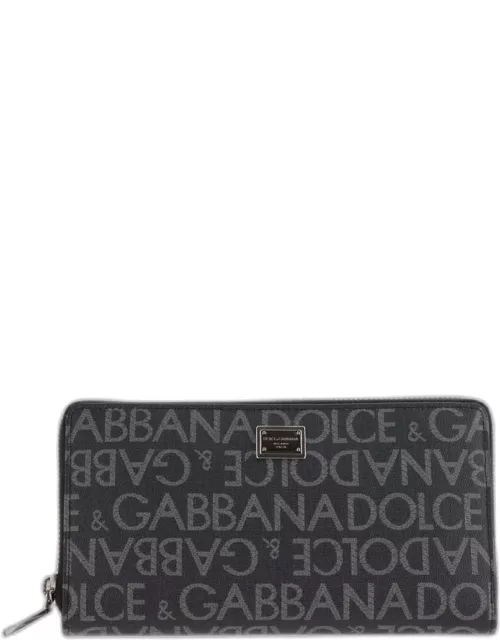 Dolce & Gabbana All-over Monogrammed Wallet