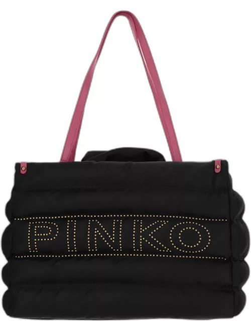 Pinko Quilted Tote Bag With Logo