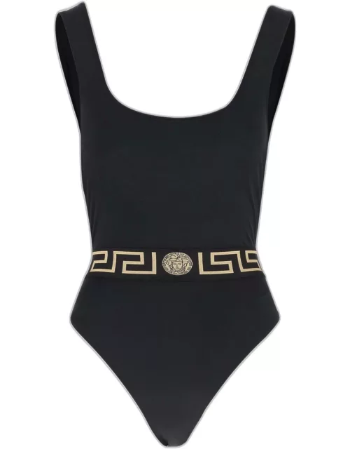 Versace One Piece Swimsuit With Greek