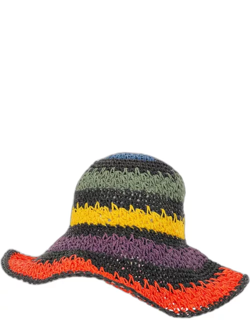 Ruslan Baginskiy Woven Straw Hat