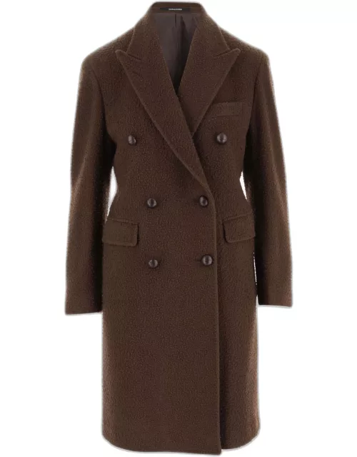 Tagliatore Wool Blend Double-breasted Coat