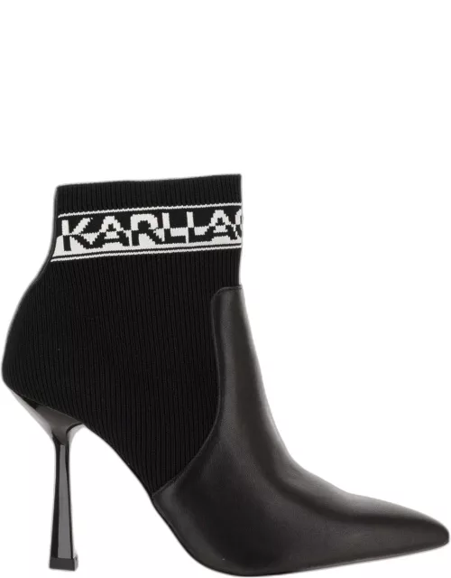 Karl Lagerfeld Ankle Boots With Logo