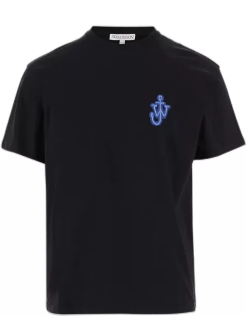 J.W. Anderson Cotton T-shirt With Logo Patch