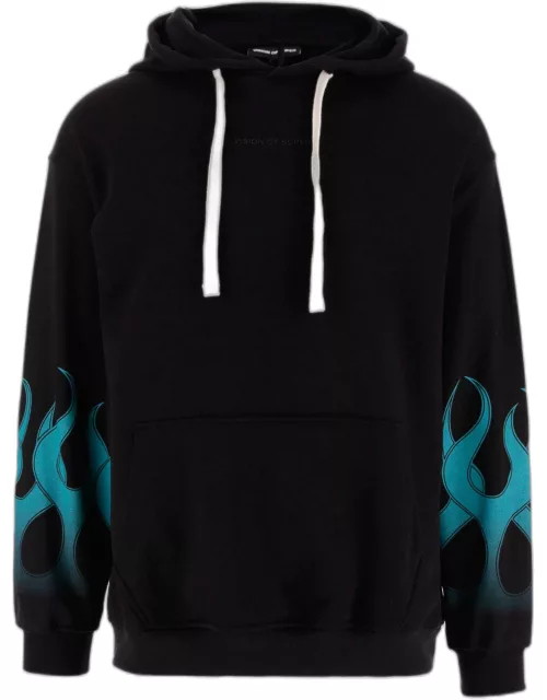 Vision of Super Flames Cotton Hoodie