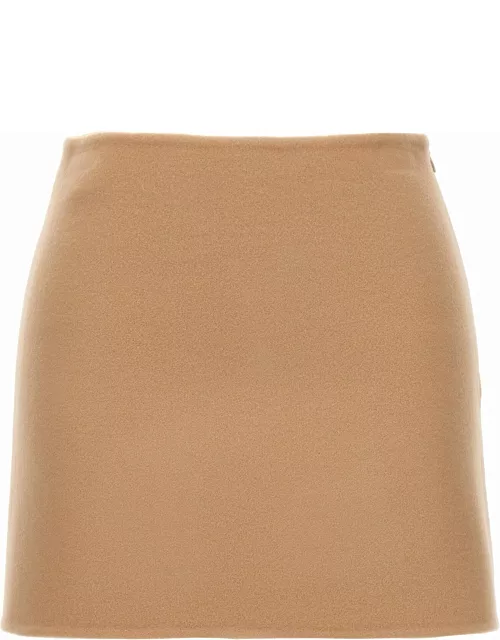 Ermanno Scervino Mini Wool Skirt
