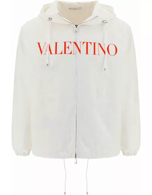 Valentino Cotton Logo Jacket