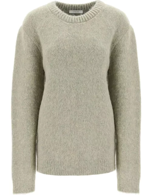 Lemaire Sweater In Melange-effect Brushed Yarn