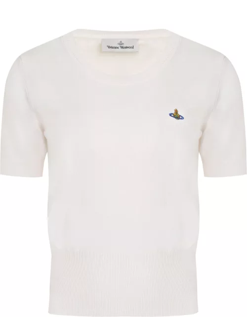 Vivienne Westwood Bea Logo Knitted T-shirt