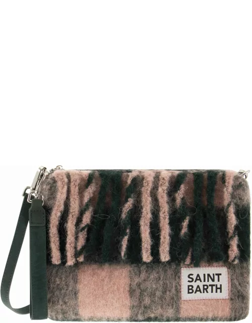 MC2 Saint Barth Fringe Clutch Bag With Shoulder Strap