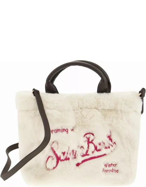 MC2 Saint Barth Soft And Furry Mini Vanity Bag