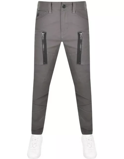 G Star Raw 3D Skinny Cargo Trousers Grey