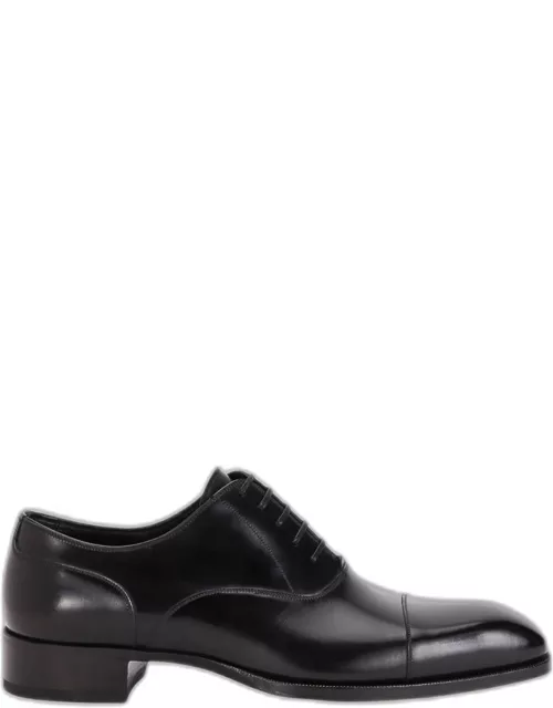 Men's Formal Leather Cap-Toe Oxford Shoe