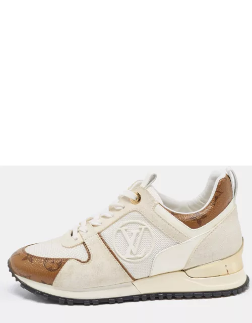 Louis Vuitton Multicolor Patent and Mesh Run Away Sneaker