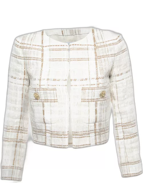 Chanel Beige/Ecru Tweed Jacket