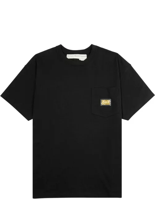 Advisory Board Crystals Logo Cotton T-shirt - Black