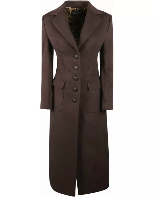 Dolce & Gabbana Long-length Buttoned Coat