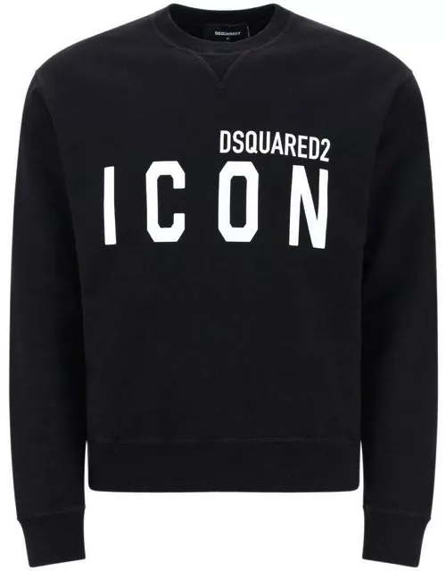 Dsquared2 Logo Detail Cotton Sweatshirt