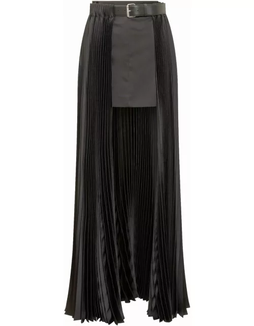 Peter Do Belted Pleated Skirt