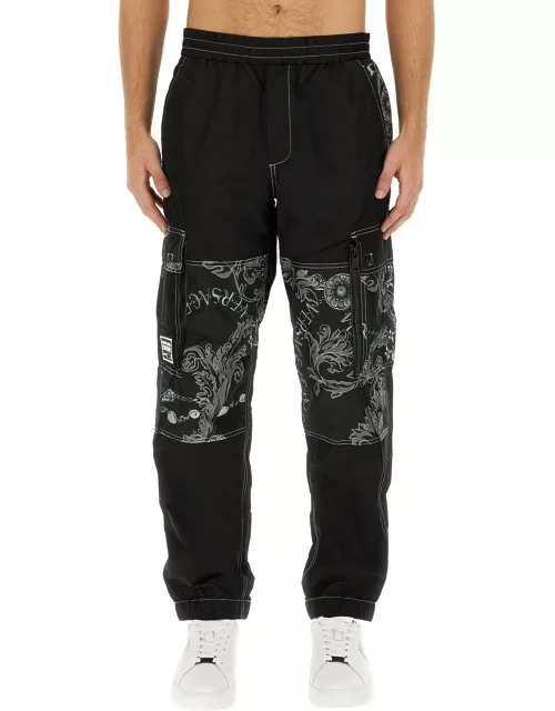 versace jeans couture "chain couture" pant