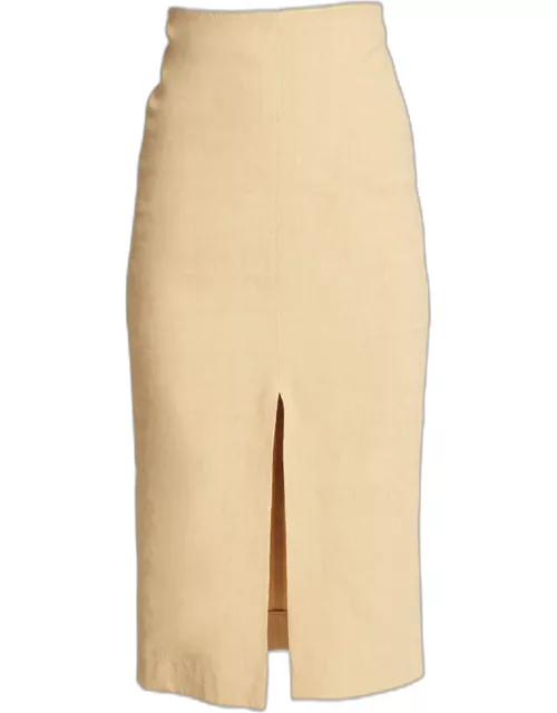 Mills Pencil Midi Skirt