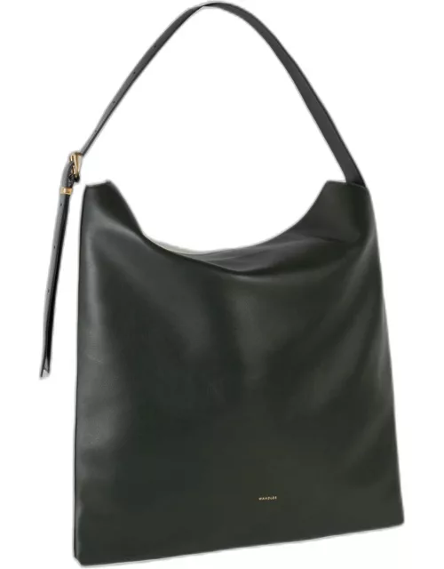 Marli Bicolor Leather Tote Bag