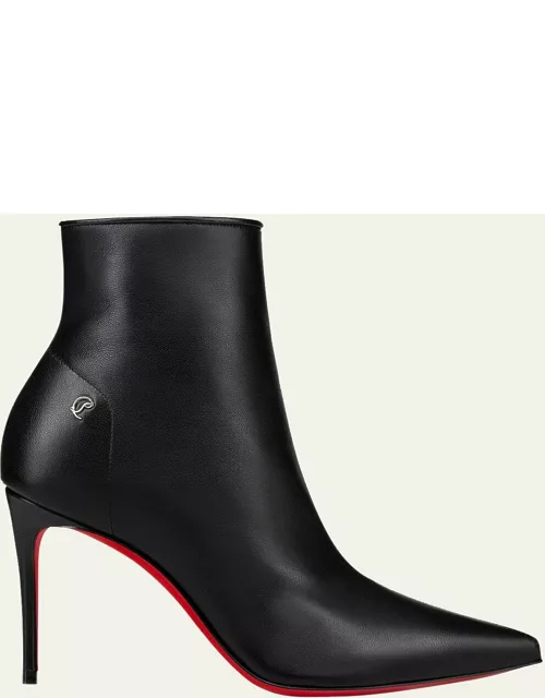 Sporty Kate Leather Red Sole Bootie