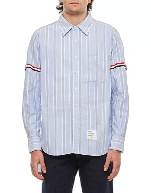 Thom Browne Straight Fit Button Ls Shirt Sky blue