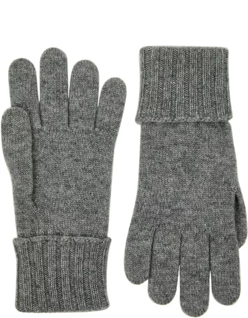 Inverni Cashmere Gloves - Grey - One