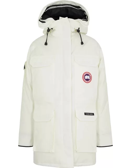 Canada Goose Expedition Hooded Arctic-Tech Parka, White, Parka, Coat
