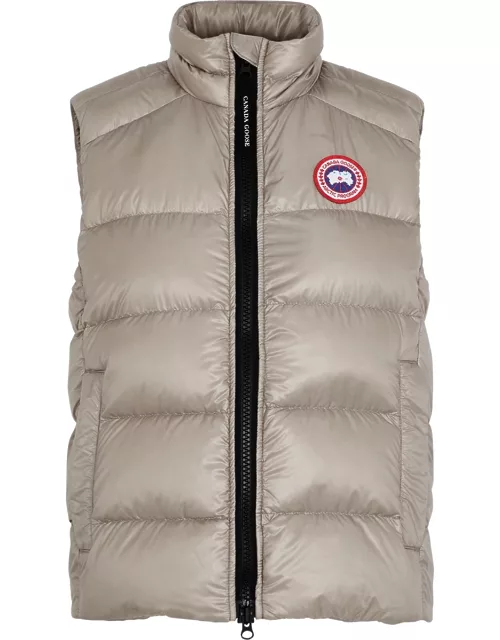 Canada Goose Cypress Quilted Feather-Light Shell Gilet, Beige, Gilet
